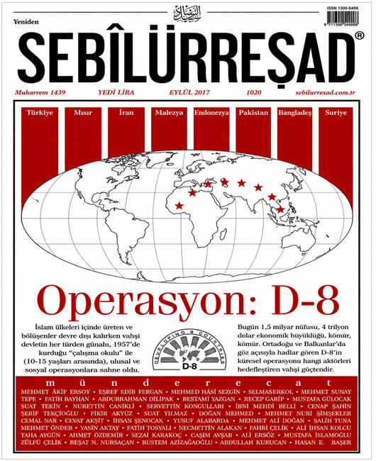 Sebilürreşad Sayı 1020 - Eylül 2017