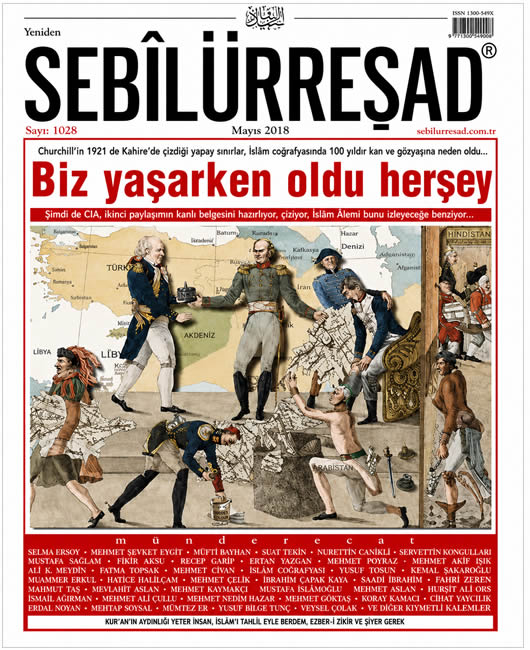 Sebilürreşad Sayı 1028 - Mayıs 2018