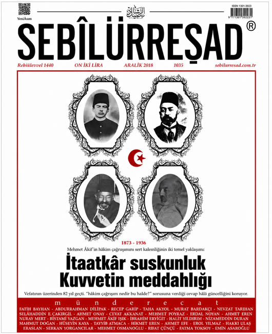 Sebilürreşad Sayı 1035 - Aralık 2018