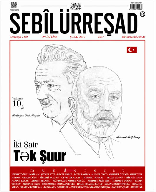 Sebilürreşad Sayı 1037 - Şubat 2019