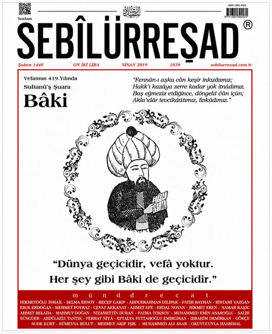 Sebilürreşad Sayı 1039 - Nisan 2019