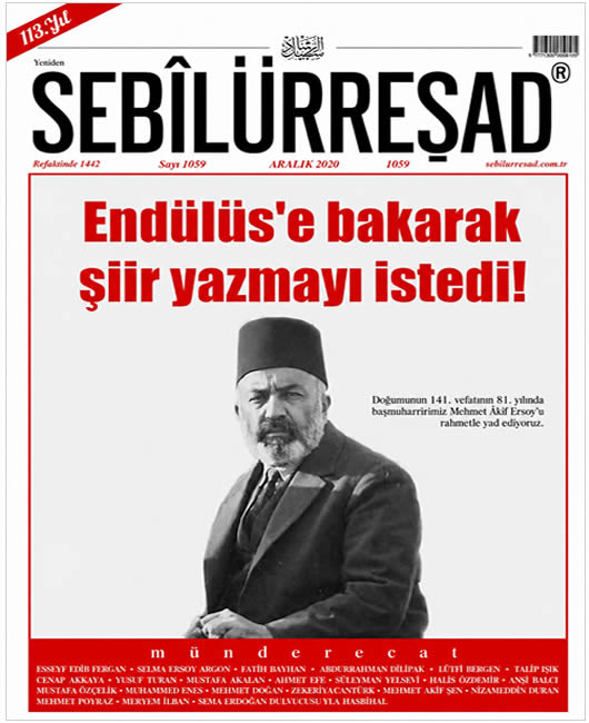 Sebilürreşad Sayı 1059 - Aralık 2020