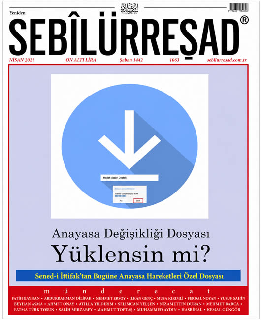 Sebilürreşad Sayı 1063 - Nisan 2021