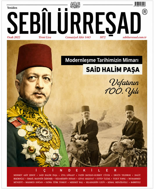 Sebilürreşad Sayı 1072 - Ocak 2022