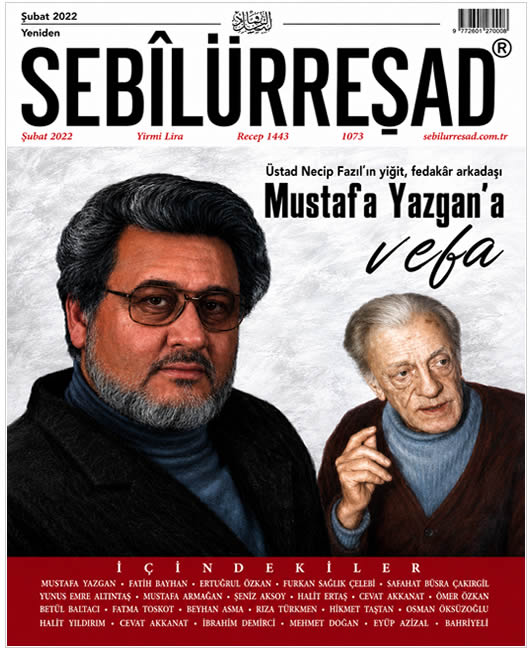 Sebilürreşad Sayı 1073 - Şubat 2022