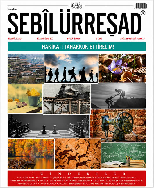 Sebilürreşad Sayı 1092 - Eylül 2023