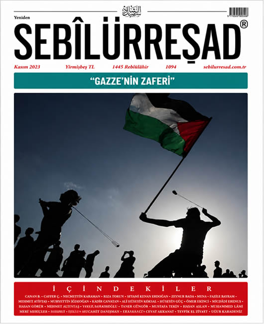 Sebilürreşad Sayı 1094 - Kasım 2023