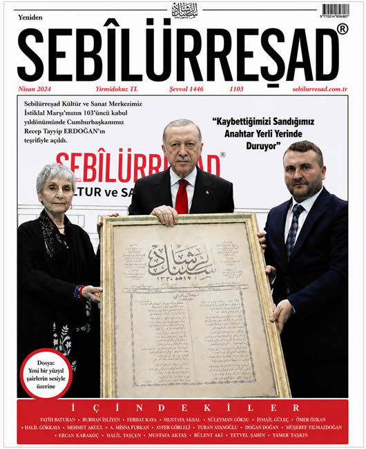 Sebilürreşad Sayı 1099 - Nisan 2024
